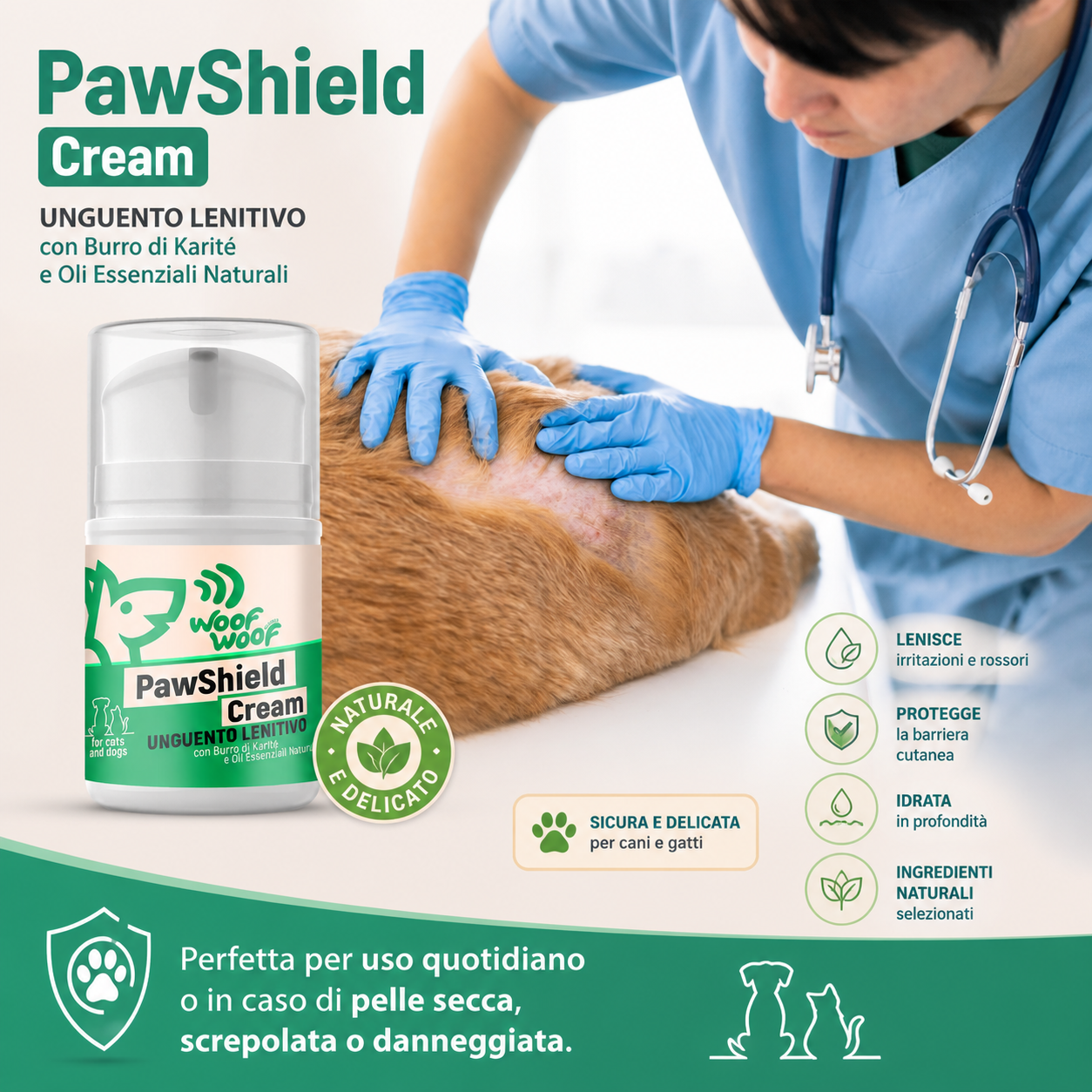 Crema Lenitiva – 50ml WOOF WOOF