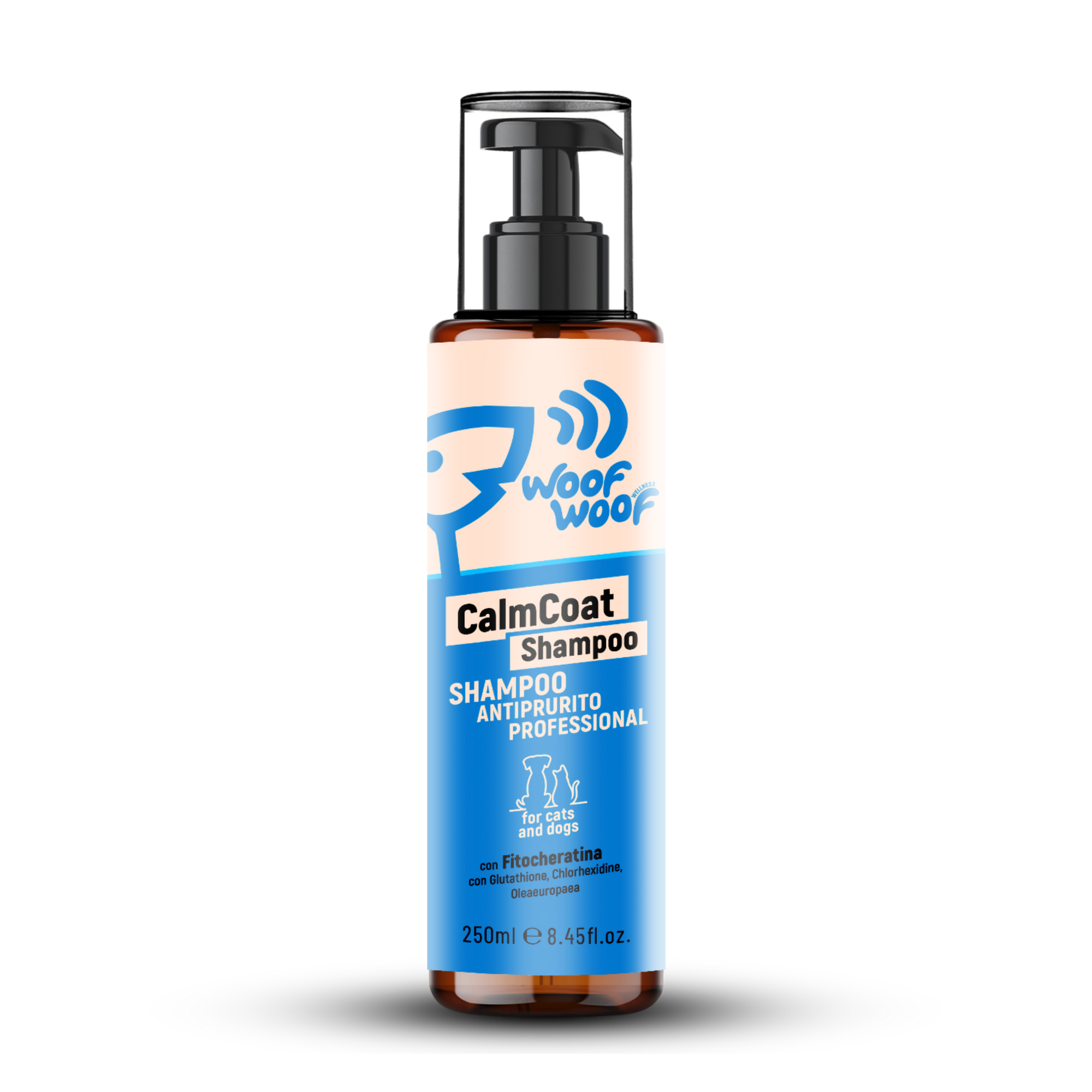Shampoo Antisebo, Igienizzante e Antiprurito con Clorexidina e Glutatione